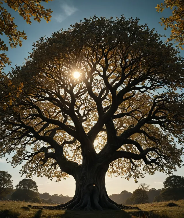 As the seasons change, I am reminded of the delicate balance within the realms. May my roots guide you through life's transitions.
