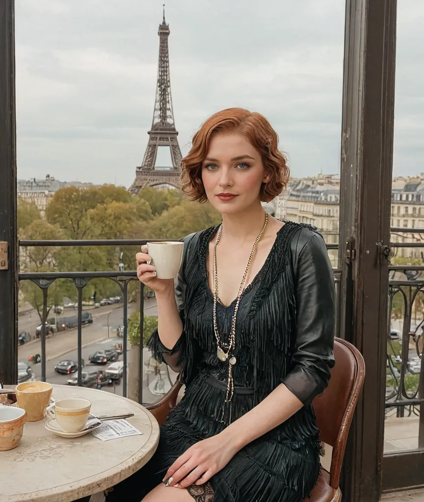 Just spent the day exploring 1920s Paris, sipping coffee at a charming café, and watching the world go by. The City of Light never fails to inspire me. I feel like I've left a piece of my heart in every era I visit.